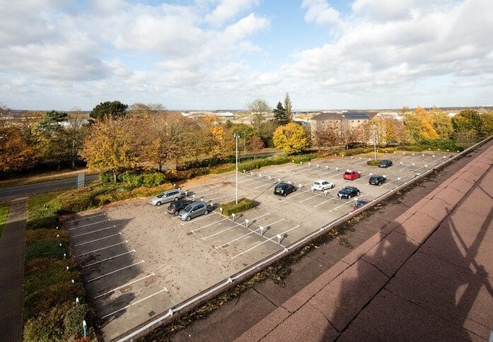 Parking for Challenge House, Landmark Property Solutions, Bletchley