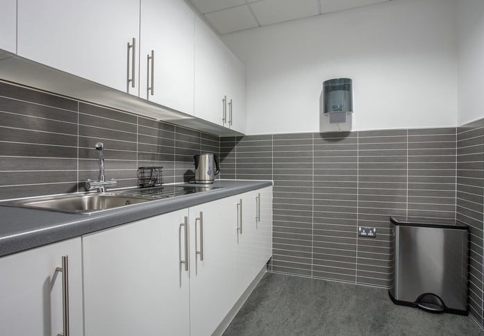 Use the Kitchen at Lake View House, Pure Offices in Warwick