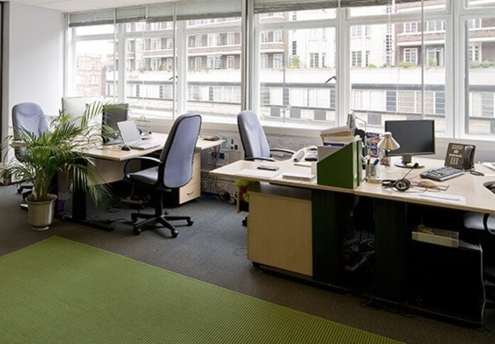 Dedicated workspace in Barkat House, Pamlion Properties, Finchley Road