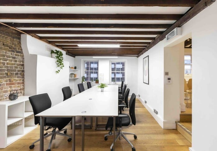 Dedicated workspace in 189-190 Shoreditch High Street, RNR Property Limited (t/a Canvas Offices), Shoreditch