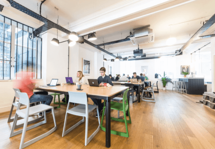 Oxford Street W1 office space – Breakout area
