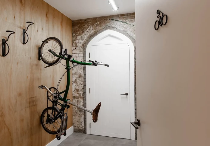 Cycle room at Missionworks, Agate Properties Limited in Hammersmith, W6 - London