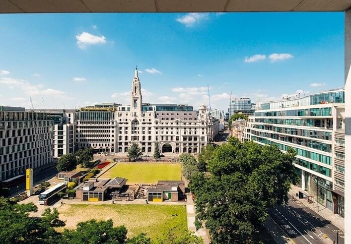 Enjoy the view at 50 Finsbury Square, Kitt Technology Limited in Moorgate