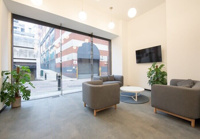 Foyer area at Ingleby House, Brunel Estates Management Ltd in Birmingham, B1 - West Midlands