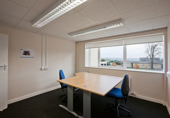 Dedicated workspace in Scott Bader Innovation Centre, Oxford Innovation Ltd, Wollaston