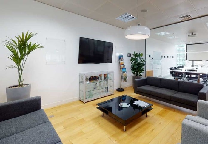 Breakout space for clients - 3 Sheldon Square, MIYO Ltd in Paddington