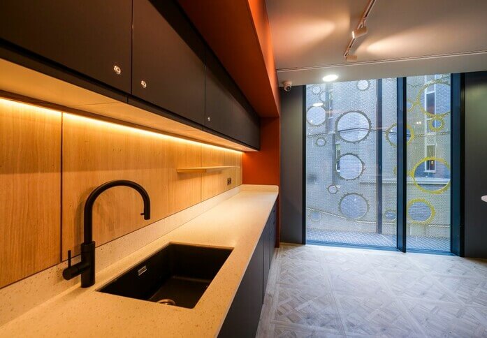 Kitchen at Fabrica, Northern Group Business Centres Ltd in Manchester, M1 - North West
