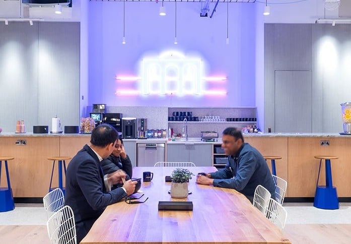 The Kitchen at Aviation House, WeWork in Holborn
