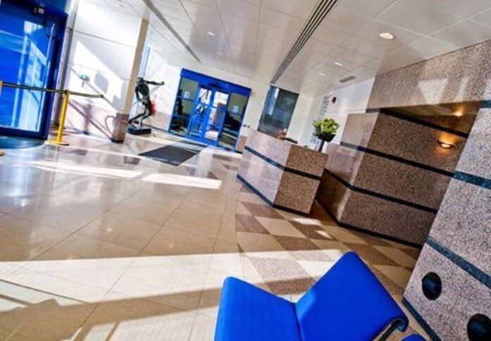 Reception in Maple House, Regus, Potters Bar