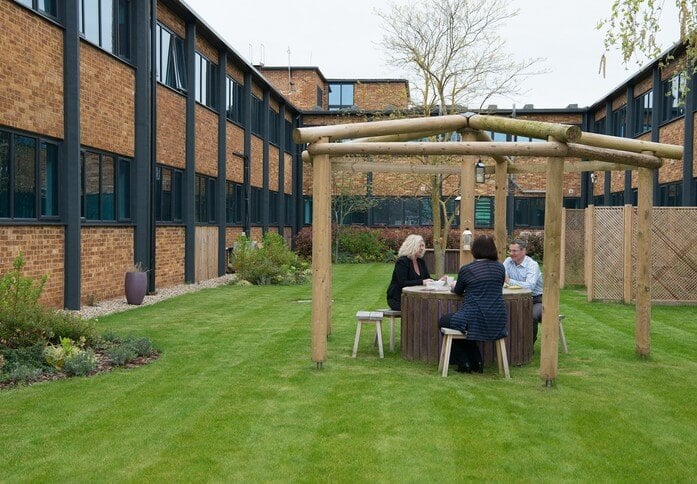 Outdoor space at Boston House, The Boutique Workplace Company (Oxford)
