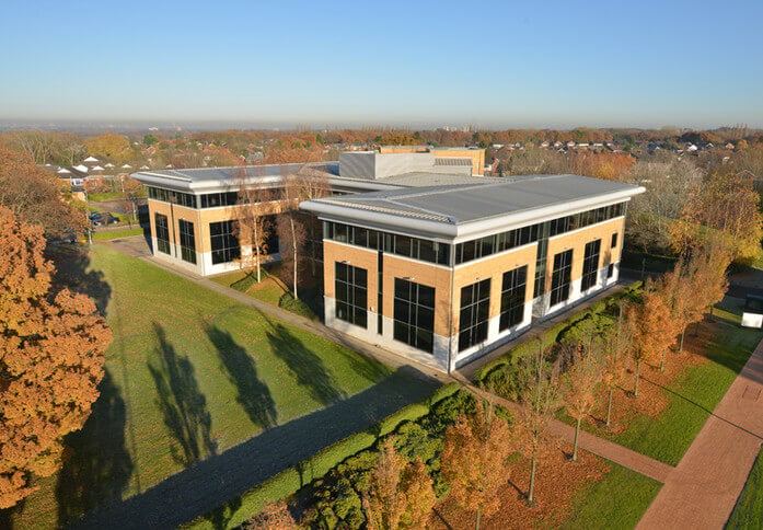 The building at Cheadle Royal, Pure Offices, Cheadle