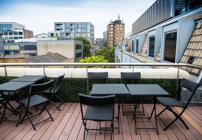 Outdoor area at Boundary Row, The Office Serviced Offices (OSiT) in Waterloo