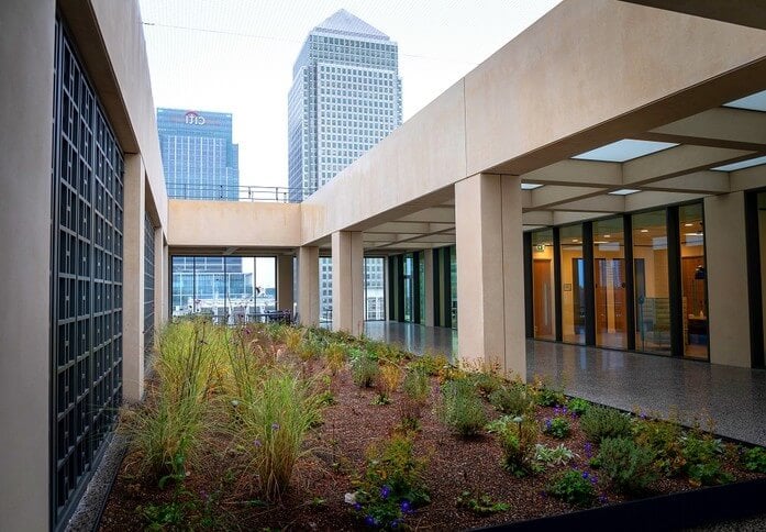 Cabot Square E14 office space – Building external