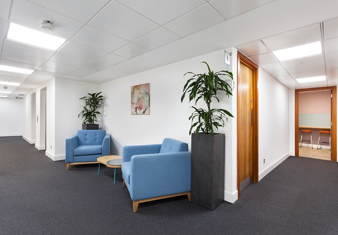 Breakout area at Lion Court, Targetspace in Holborn