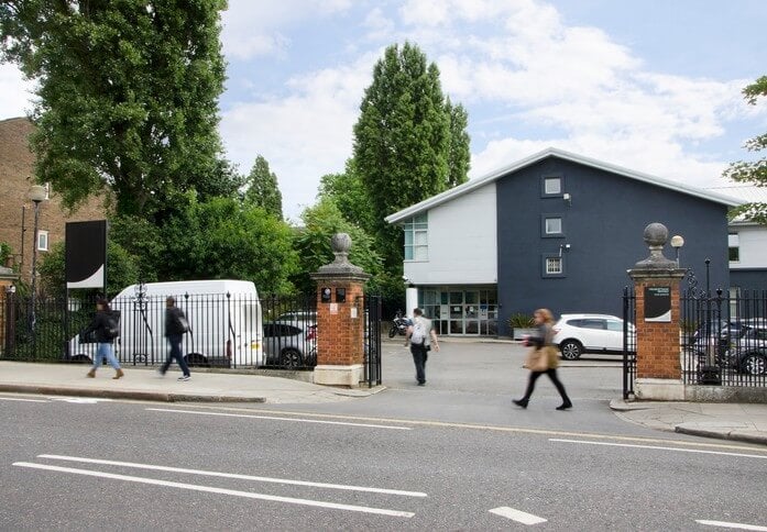 Building outside at Shaftesbury Centre, Workspace Group Plc, Ladbroke Grove