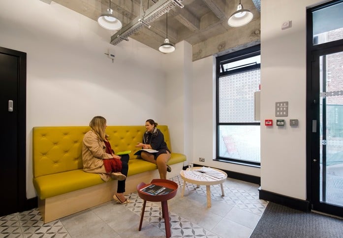 Breakout area at Peer House, Workspace Group Plc in Chancery Lane