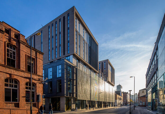 The building at 51 Lever Street, Managed Serviced Offices Ltd, Manchester