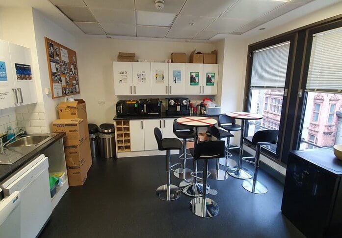 Cornhill EC2 office space – Kitchen
