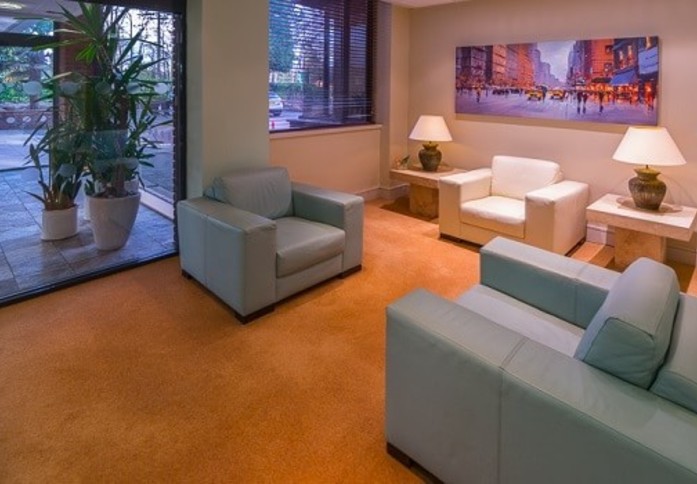 A breakout area in MSO Space Business Centre, Managed Serviced Offices Ltd, Solihull