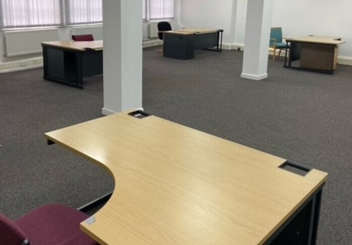 Dedicated workspace, Regent House, UKO Serviced Offices in Wolverhampton