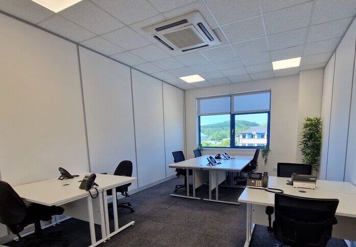 Private workspace in Britannia House, WCR Property Ltd (Caerphilly, CF83 - Wales)