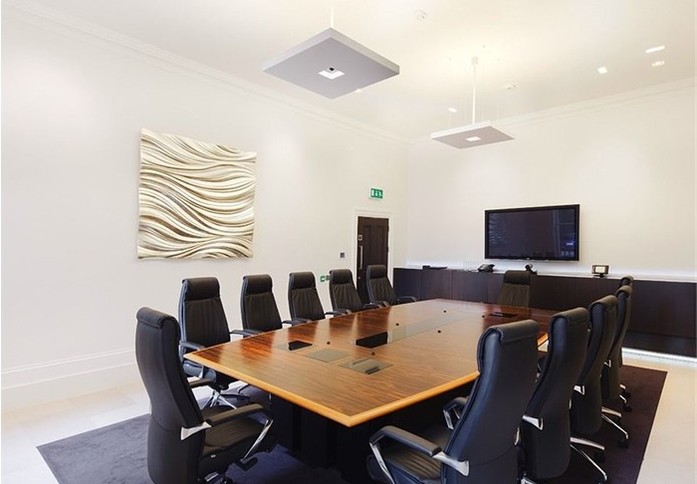 The meeting room at Manchester Square, The Office Group Ltd. in Marylebone