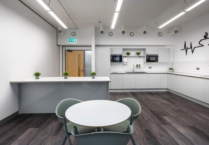 Park Approach LS1 office space – Kitchen
