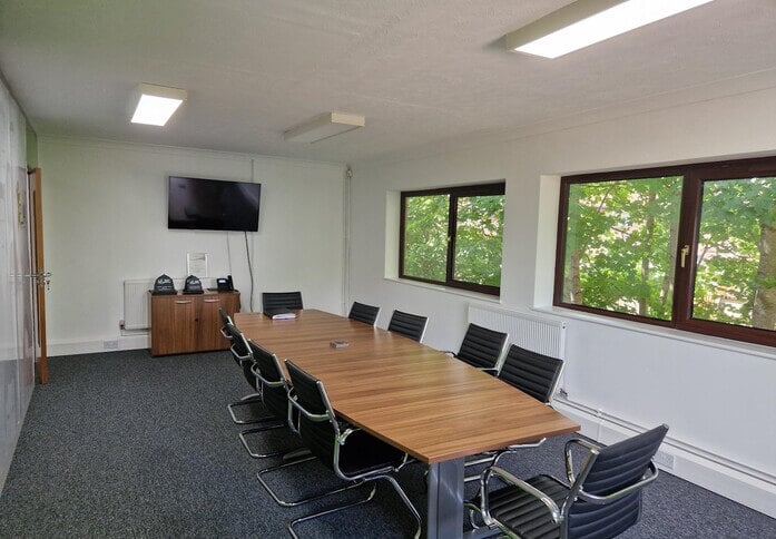 The meeting room at Cambria House, WCR Property Ltd in Caerphilly, CF83 - Wales