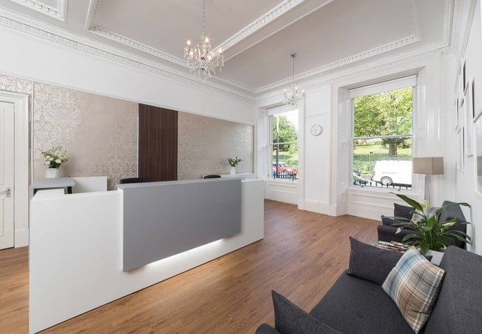 Woodside Place G1 office space – Reception