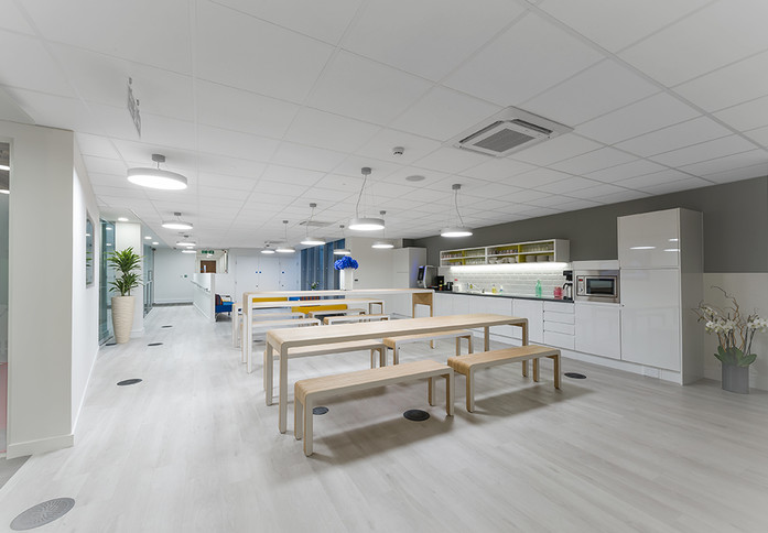 Warwick Street W1 office space – Kitchen
