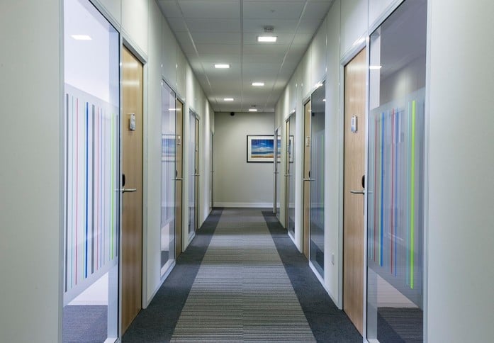 Hallway area at Westpoint House, Bluesky Business Space in Westhill