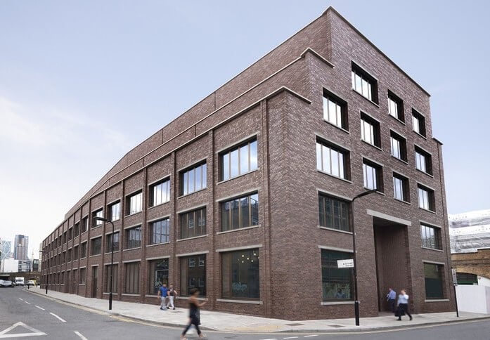The building at Brickfields, Workspace Group Plc, Hoxton