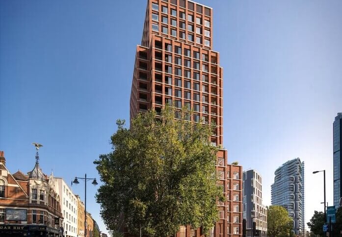 Building external for The Arc, Impact Working Limited, Old Street, EC1 - London