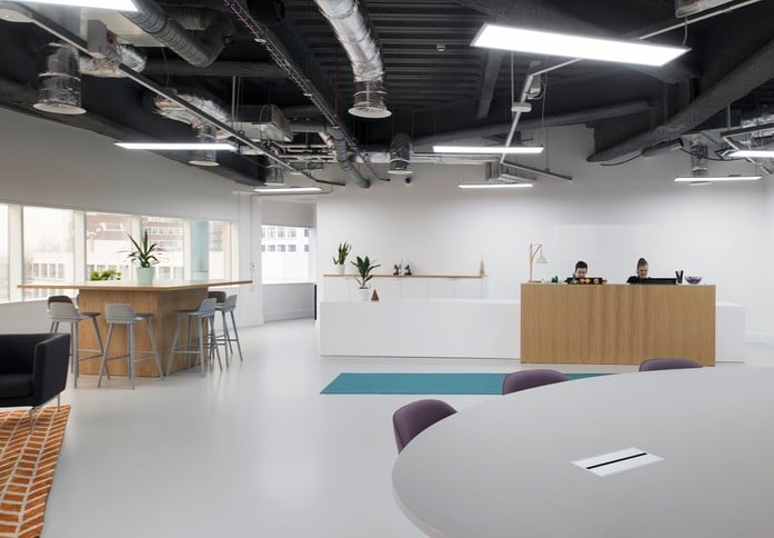 Bath Street G1 office space – Reception