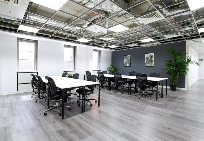 Hewett Street EC1 office space – Private office (different sizes available)