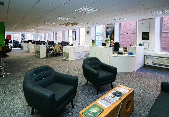 Dedicated workspace in Derby House, Mayfair Investment Properties, Preston, PR1 - North West
