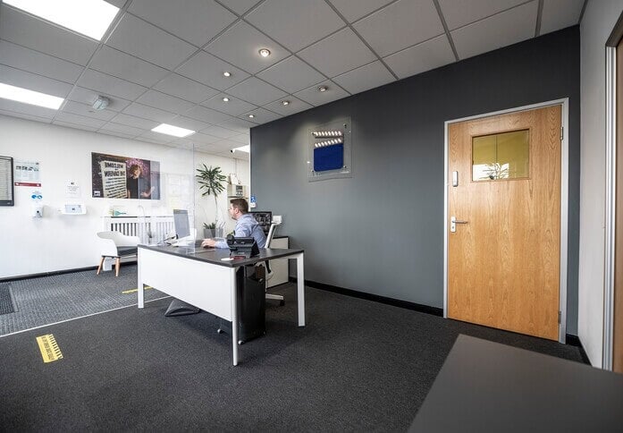 Reception area at Liverpool Film Studios, North West Industrial Estates Limited in Liverpool, L2 - North West