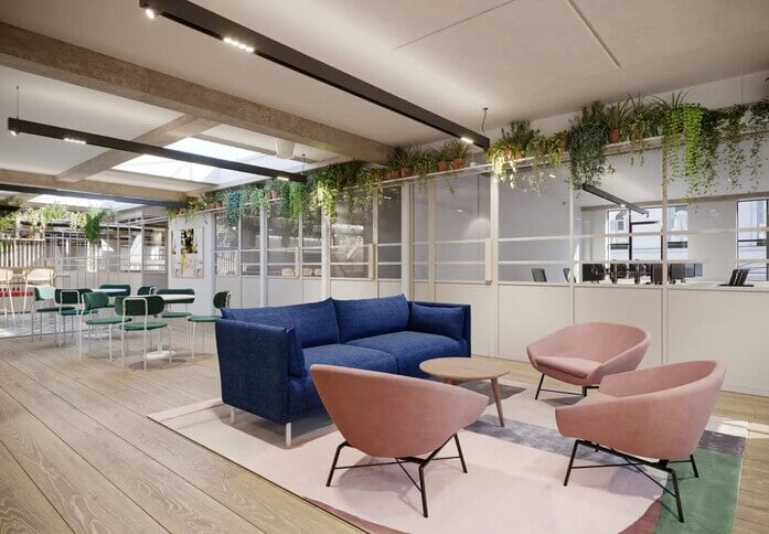 Greencoat Place SW1 office space – Breakout area