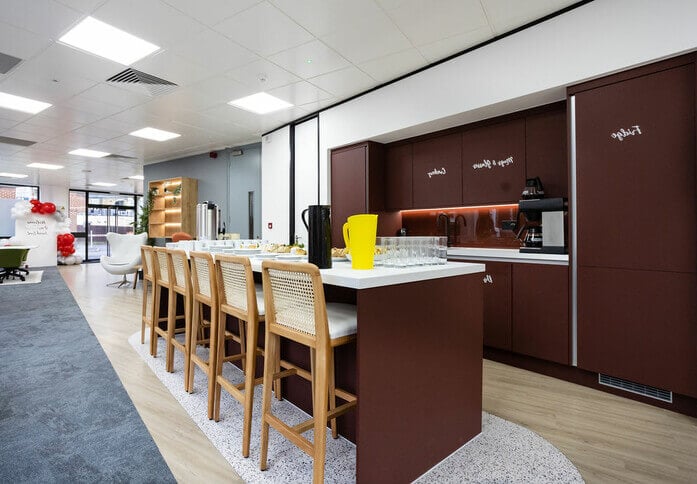 Kitchen at York House, MyWorkSpot Limited in Maidenhead, SL6 - South East