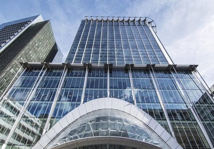Building outside at London City Point (Spaces), Regus, Moorgate