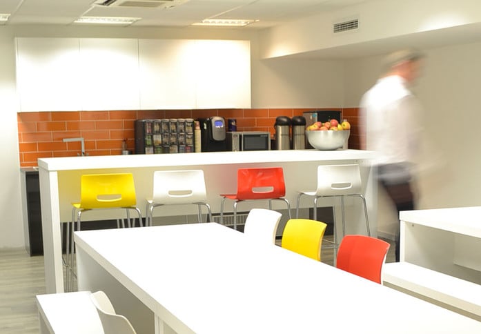 Minories E1 office space – Kitchen