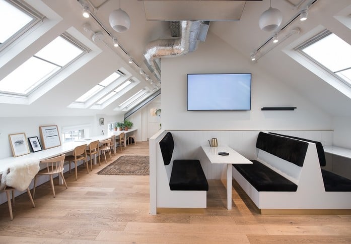 Camden Lock Place NW1 office space – Breakout area