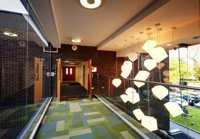 Hagley Road B1 office space – Hallway