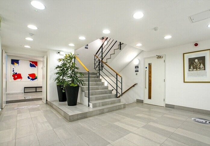 Foyer area in Liverpool Street - Breezblok, Clockhouse Property Consulting Limited, Aldgate