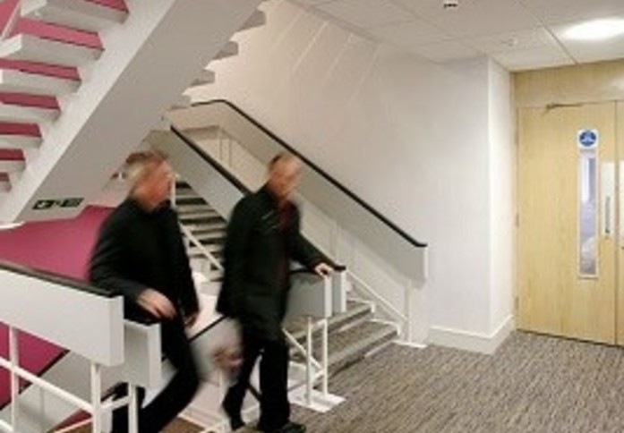Hallway area at Arden House, Omnia Offices in Newcastle