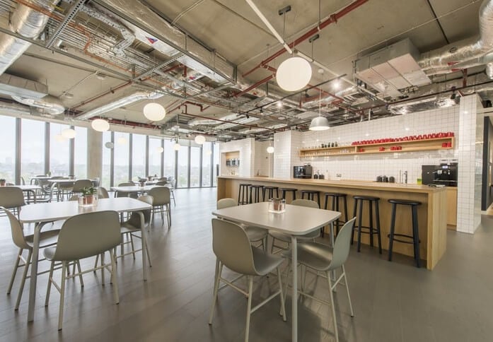 Wood Lane W12 office space – Kitchen