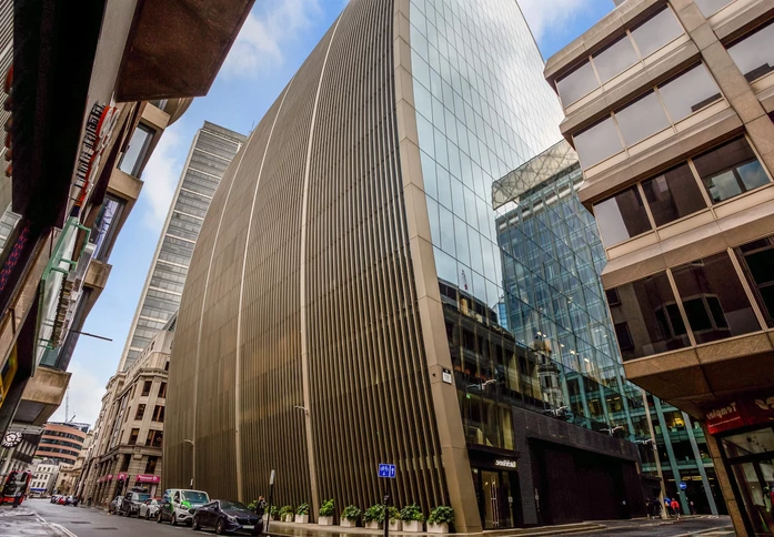 Building external for 70 St Mary Axe, Industrious, Liverpool Street, EC2 - London