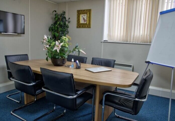 Boardroom at St Andrew's Business Centre, Titan Land & Building Ltd in Garston