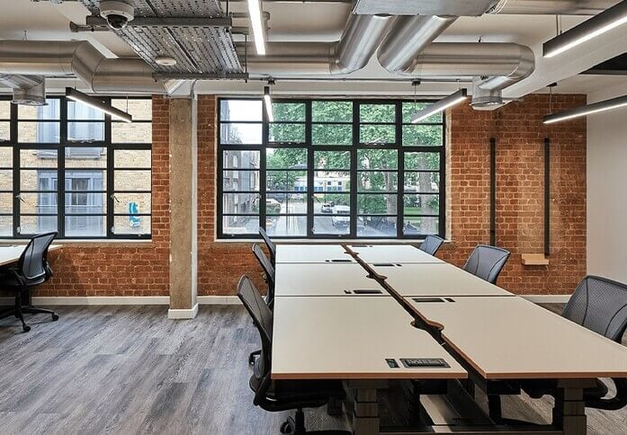 Dedicated workspace in The Rutherford, The Boutique Workplace Company in Hoxton