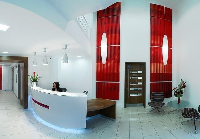 Reception at Imperial Court, The Serviced Office Company in Manchester